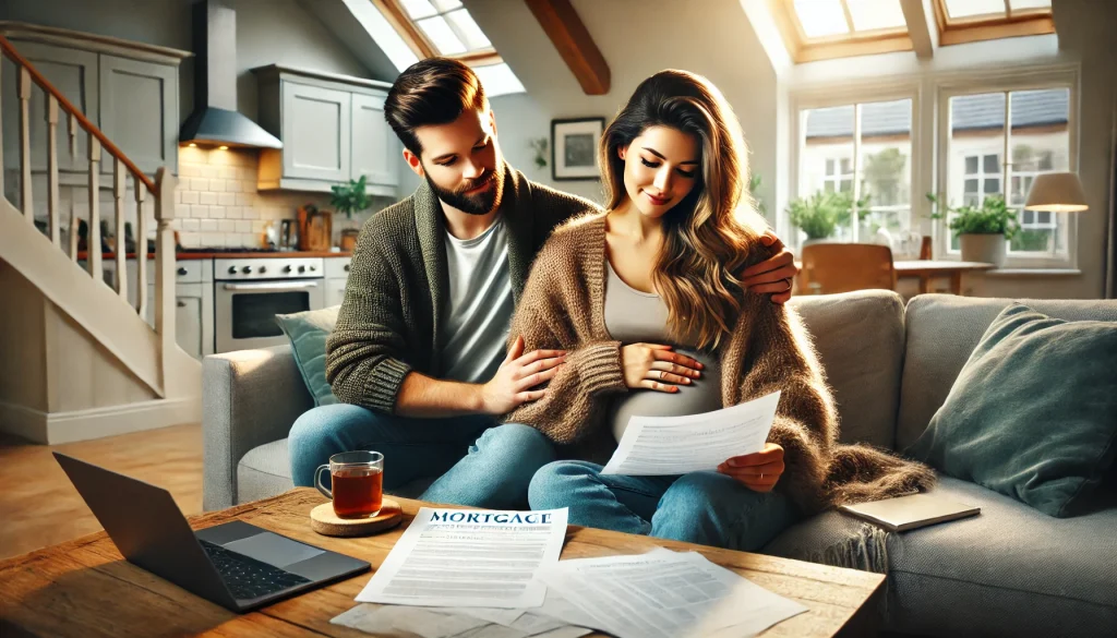 getting a mortgage when pregnant or on maternity leave