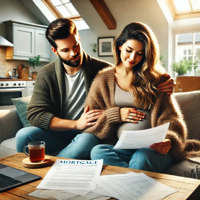 getting a mortgage when pregnant or on maternity leave