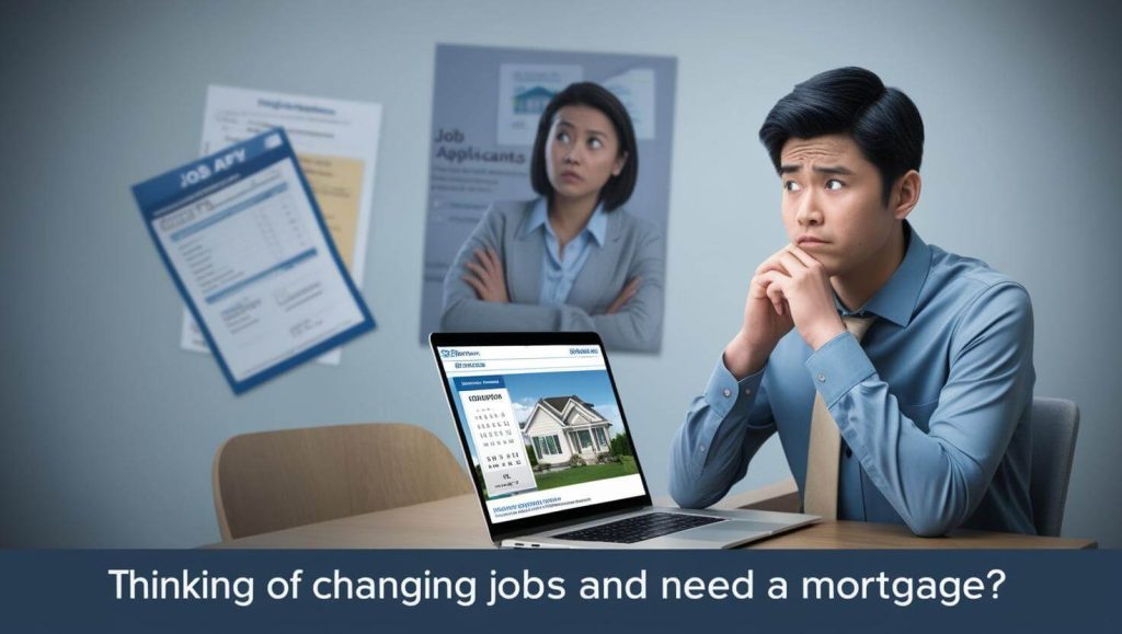 Changing job before mortgage