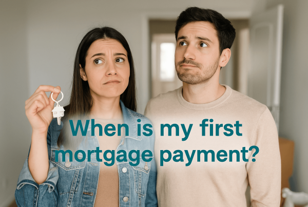 First Mortgage Payment