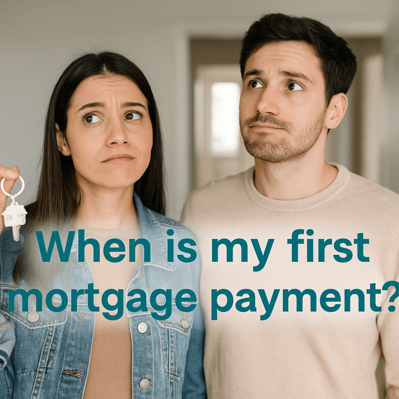 First Mortgage Payment