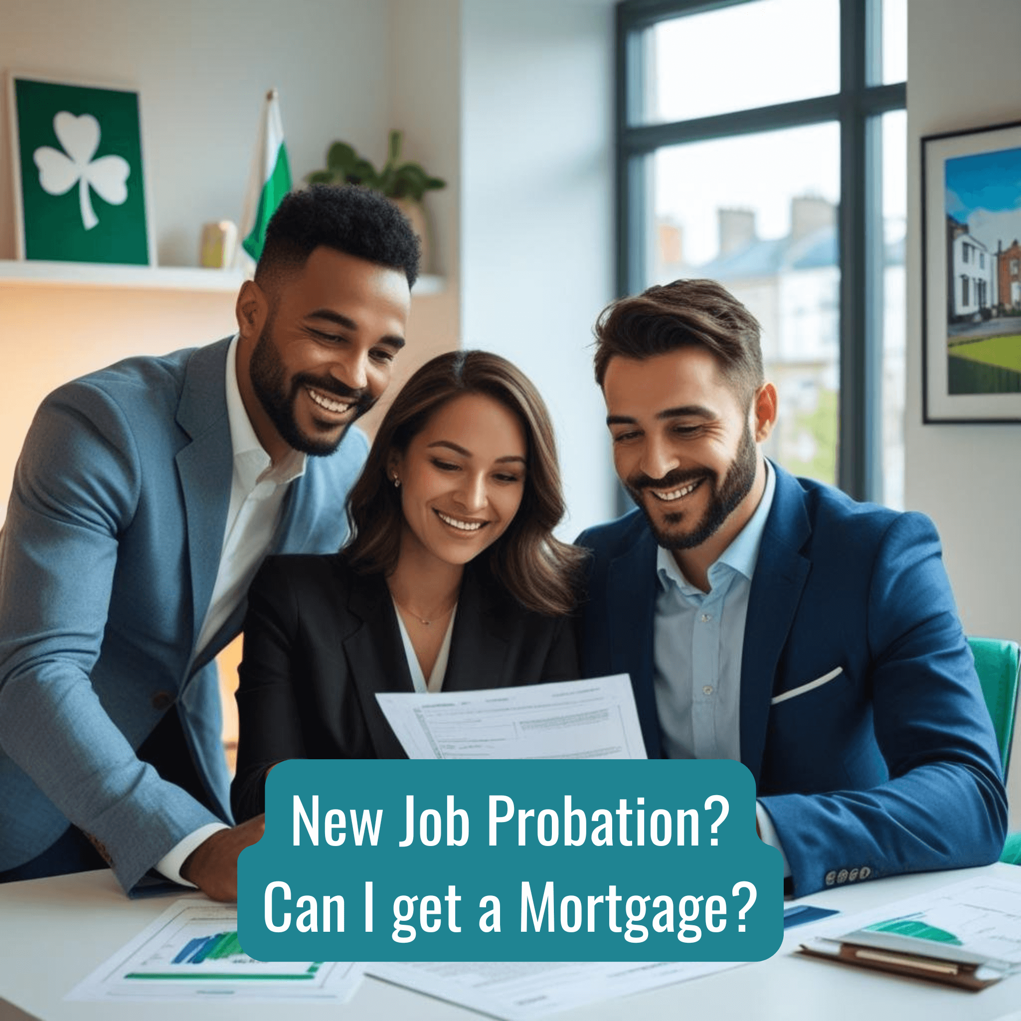 Can you get a mortgage while on probation in Ireland? What lenders want to see
