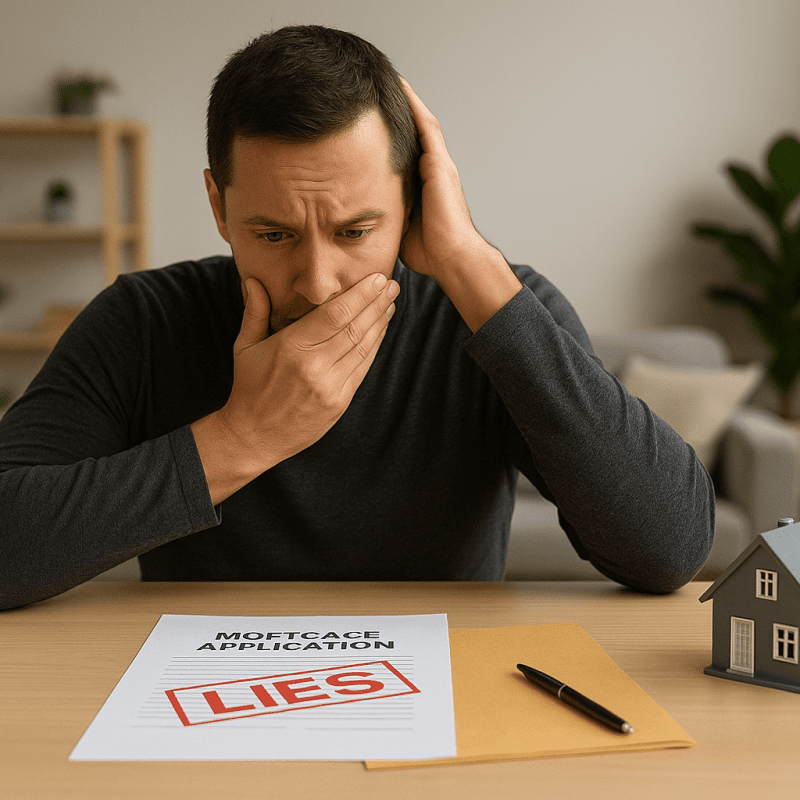lies on mortgage application
