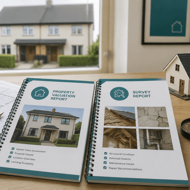 Property Valuation Report Vs Property Survey Report